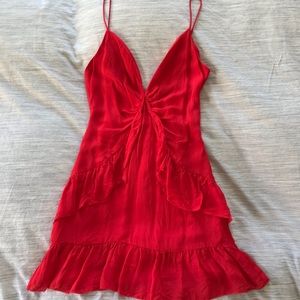 LPA (revolve dress) red size xs